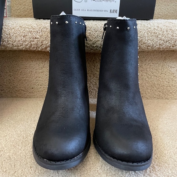 MIA black distressed nova studded booties - Picture 3 of 6